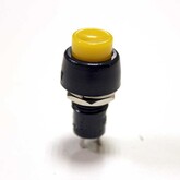 Кнопка PBS-20A/DS450 круглая (желтая) с фиксацией (125V/3A)