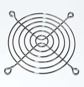 Решетка вентилятора: 92х92мм (метал, хром) K-G09A06-4HA