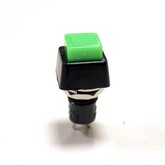 Кнопка PBS-21A квадратная (зеленая) с фиксацией (250V/2A)