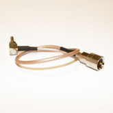 Кабельная сборка (pigtail); штекер-FME х штекер-TS9, кабель RG174, L-15см
