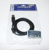 Шнур-USB micro; штекер USB A --> штекер micro USB (5p) (USB2.0) 1.5м, 5-945 1,5
