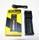 Зарядное устройство LiitoKala Lii-S1  1 местное (Li-Ion, Life-PO4, Ni-Mh) выбор тока заряда, питание: гнездо USB, индикатор