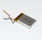 [004] Аккумулятор Li-pol PL 600mAh 3.7V 602535 (6х25х35мм) (97480)