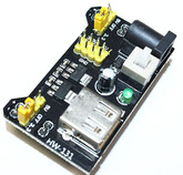 [002] Arduino 0026: Модуль питания макетной платы MB102 для Raspberry Pi Arduino DC3.3/5V