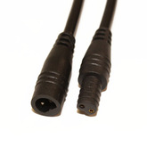 Комплект герметичных разъемов (IP65) 2 вывода с проводами (2x0.3мм?, до 2А) по 15см (шт/гн)
