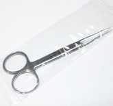 Ножницы хирургические Дивера (L-140мм, изогнутые остроконечные)  (н-3-2)