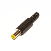[002] Штекер питания 0.7 х 5.0 х 9.5 мм пластик на кабель "CASIO" 3-208