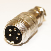 Разъем MIC16 5pin штекер на кабель (7А,125В)