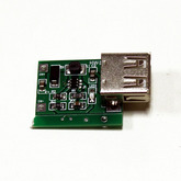 [004] Модуль: DC/DC повышающий; вход 0.9-5V - выход 5V (USB гнездо) до 0.5А  98082