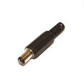 [002] Штекер питания 1.7 х 5.5 х 9.5 мм пластик на кабель, 3-218