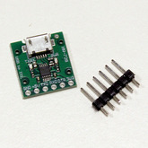 [012] Arduino: Модуль преобразователя micro-USB х TTL на CH340E (MSOP10)