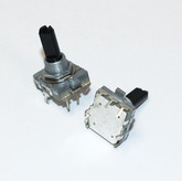 Энкодер (дискретность - 24, 3 вывода)  (20х16мм, вал D-6мм) Soundwell EC16