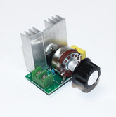 Регулятор мощности переменного тока: AC ~ 50..220V, P=3000W с радиатором