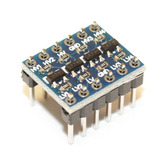[012] Arduino: Модуль преобразователя логических уровней LLC двусторонний, 4 канала  "EM-409"