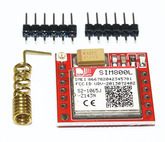 [004] Arduino 2223-8: Модуль GSM GPRS SIM800L MicroSIM с антенной, 4 диапазона   DC3.4-5V