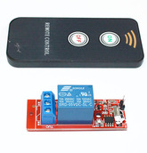 [016] Arduino 30610: Релейный модуль  дистанционный 1 канал Uсраб.=12V (250V/10A) пульт, плата с реле