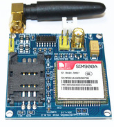 [004] Arduino 2223-7: Модуль GSM GPRS SIM900A MicroSIM с антенной, интерфейс - UART  DC3.4-5V