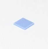 Теплопроводящая силиконовая подложка (10х10х1мм) (100шт)