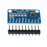 [012] Arduino 3259-7: Модуль АЦП I2C 4-канальный, 16-битный на ADS1115