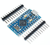 [002] Arduino 2010: Pro Micro Atmega32U4 AU 3.3-5V (12 цифровых, 8 аналоговых выходов)
