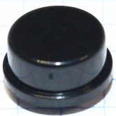 Колпачок для кнопки 12х12 (KAN1210) черный