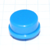 Колпачок для кнопки 12х12 (KAN1210) синий A24