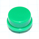 Колпачок для кнопки 12х12 (KAN1210) зеленый