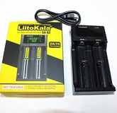 Зарядное устройство LiitoKala Lii-S2  2-х местное (Li-Ion, Life-PO4, Ni-Mh) выбор тока заряда, питание: гнездо USB, индикатор