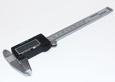 Штангенциркуль электронный (шкала 0.01мм/150мм) глубиномер, сталь