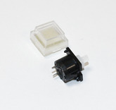 Кнопка мини KAT-19 (15х15х18мм) H толкателя = 8мм 2 вывода без фиксации