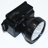 Фонарь налобный  9 LED  (встроенный аккумулятор, 2 режима, зарядка ~220V) "BL-9000"