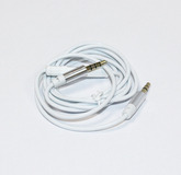 Шнур-AUX; штекер 3.5мм (4 контакта) --> штекер 3.5мм 1.5м (микрофонный перекл., резиновый, металл) KY-185