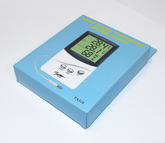 Термометр-гигрометр, ЖК, выносной датчик (125х70х20мм) ТА318