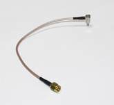 Кабельная сборка (pigtail); штекер-SMA --> штекер-CRC9, кабель RG174, L-15см