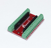 [002] Arduino 2237: Плата расширения (терминальный адаптер) для Arduino NANO IO
