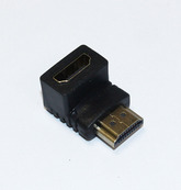 Переход-HDMI; штекер-HDMI --> гнездо-HDMI, угловой "Energy Power"  пакет